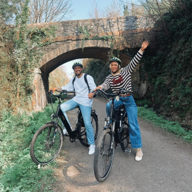 Cycling from Wadebridge to Bodmin on the Camel Trail